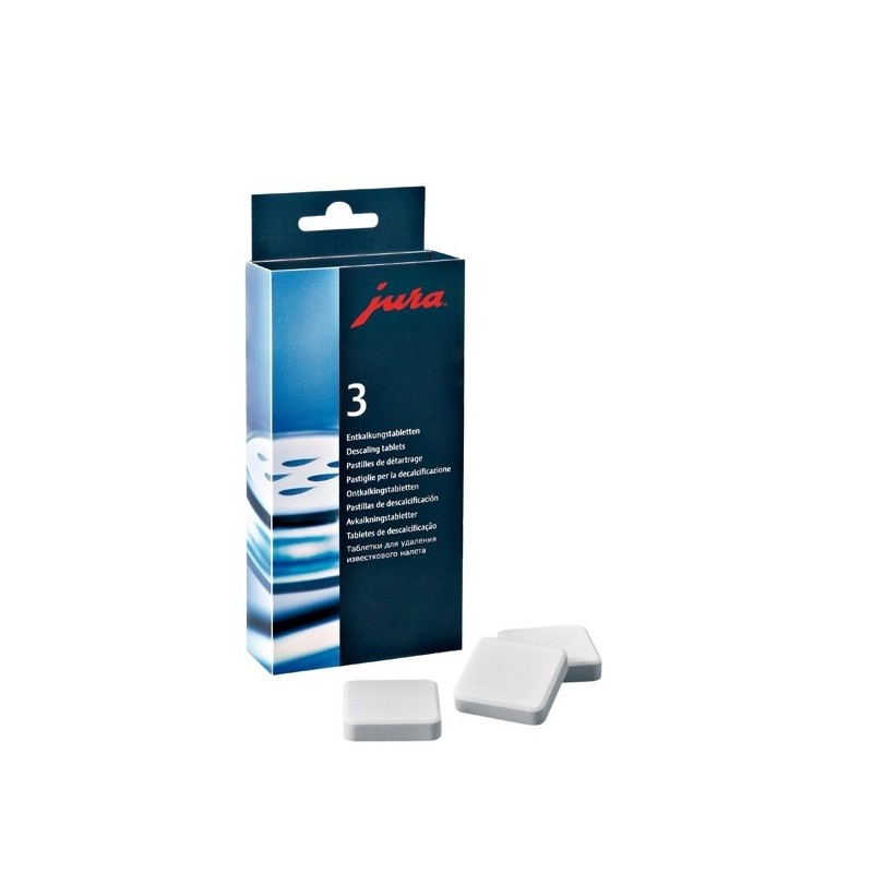Descaling coffee machine tablets