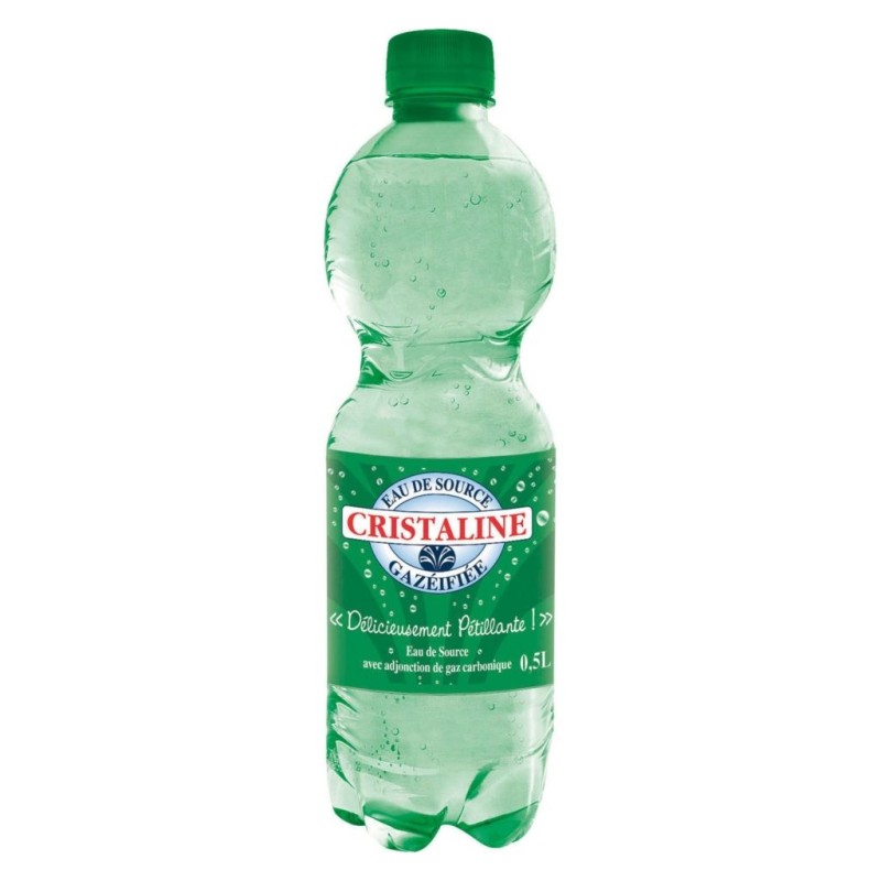 Eau pétillante Cristaline