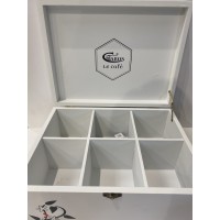 Présentoir à Cafés Caron (coffret vide)