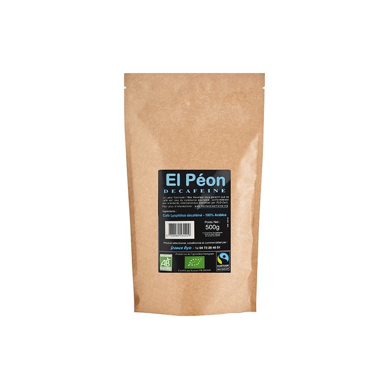 Décaféiné bio soluble