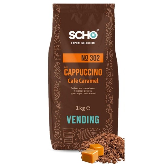 Cappuccino soluble - Caramel - Paquet 1 Kg