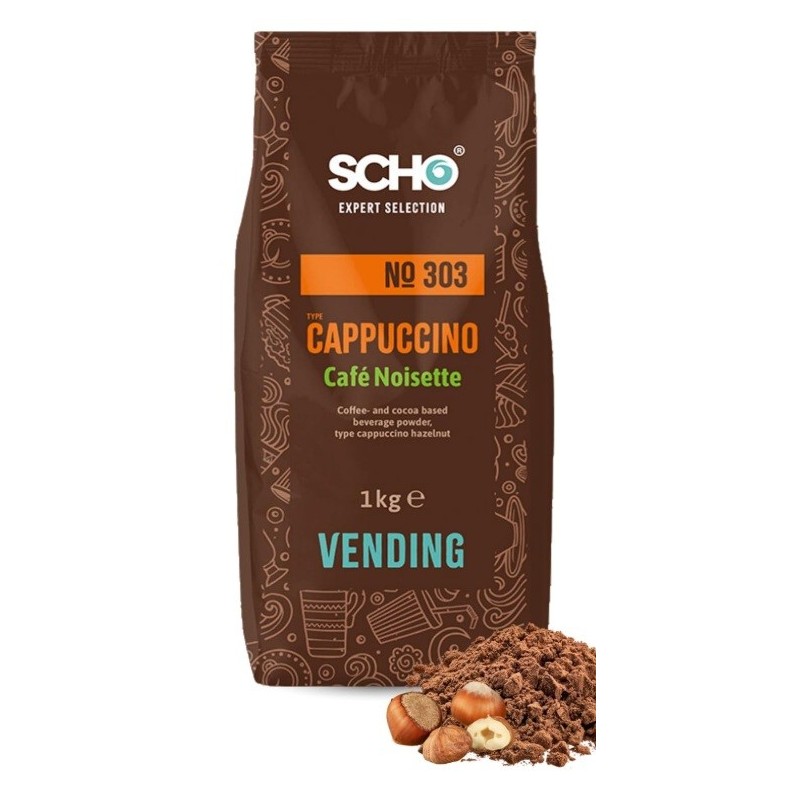 Cappuccino soluble - Noisette - Carton 10 Kg